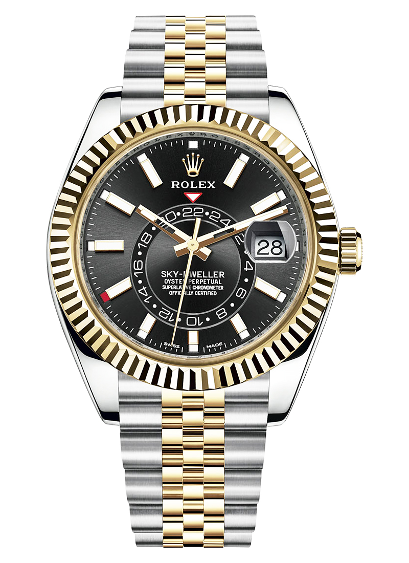 Rolex Sky-Dweller 42mm Steel and Yellow Gold