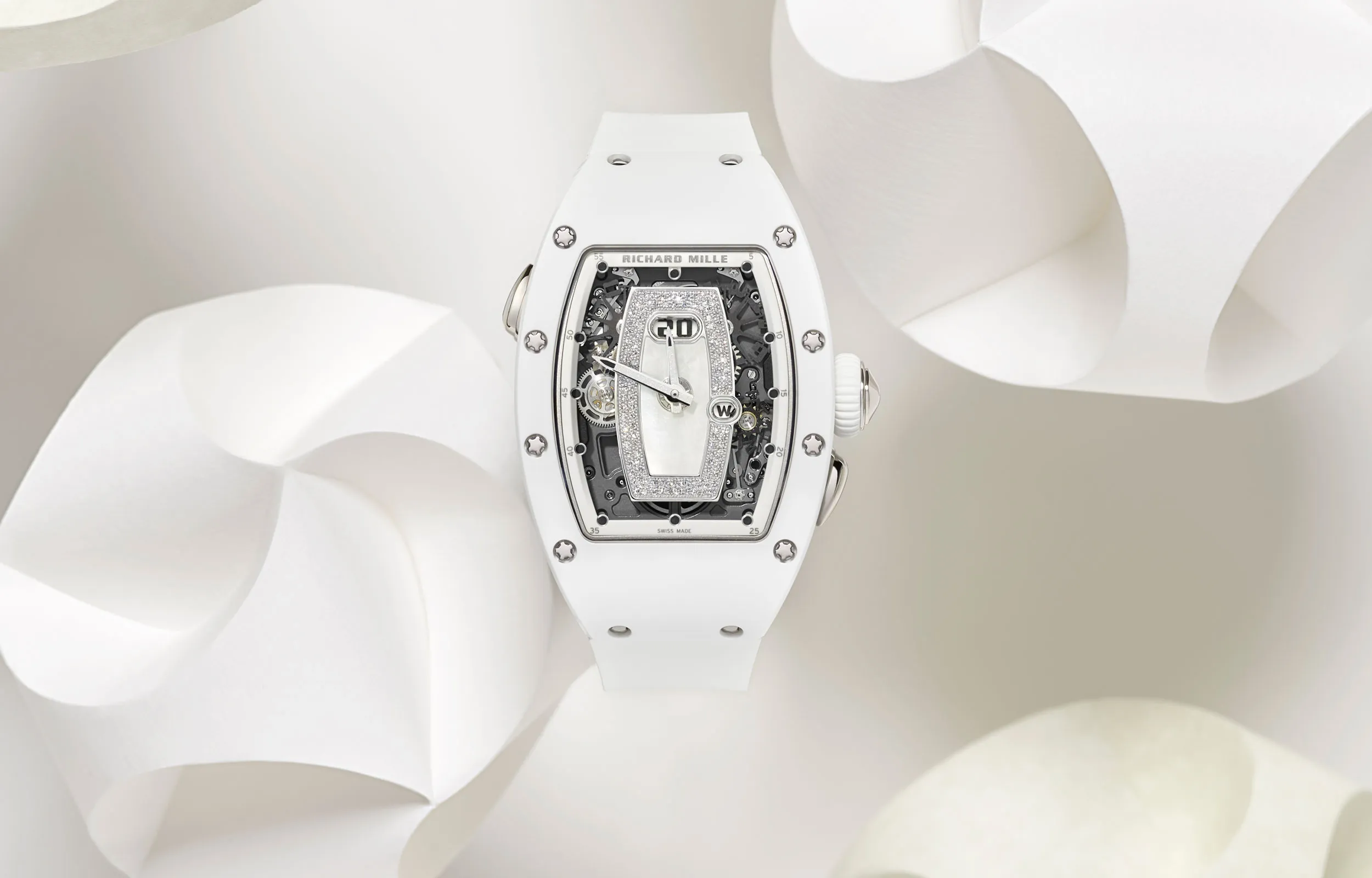 Richard Mille RM 037 White Ceramic