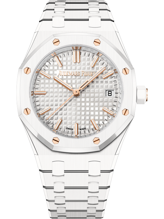 New Model 2023 Audemars Piguet Royal Oak White Segment 34 mm 77350CB.OO.1266CB.01