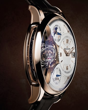 Часы Jaeger-LeCoultre Duometre Heliotourbillon Perpetual Q6202420, крупный план