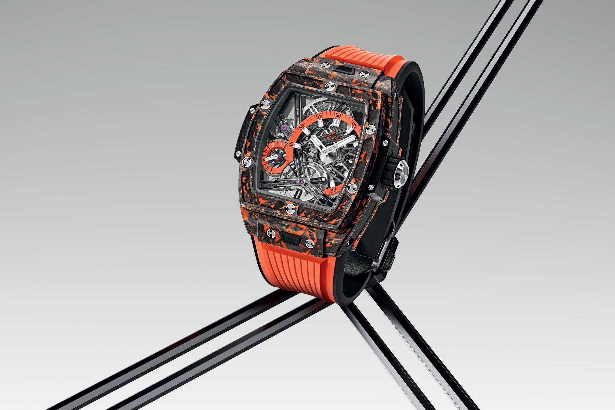 SPIRIT OF BIG BANG TOURBILLON ORANGE CARBON WATCHES & WONDERS 2024