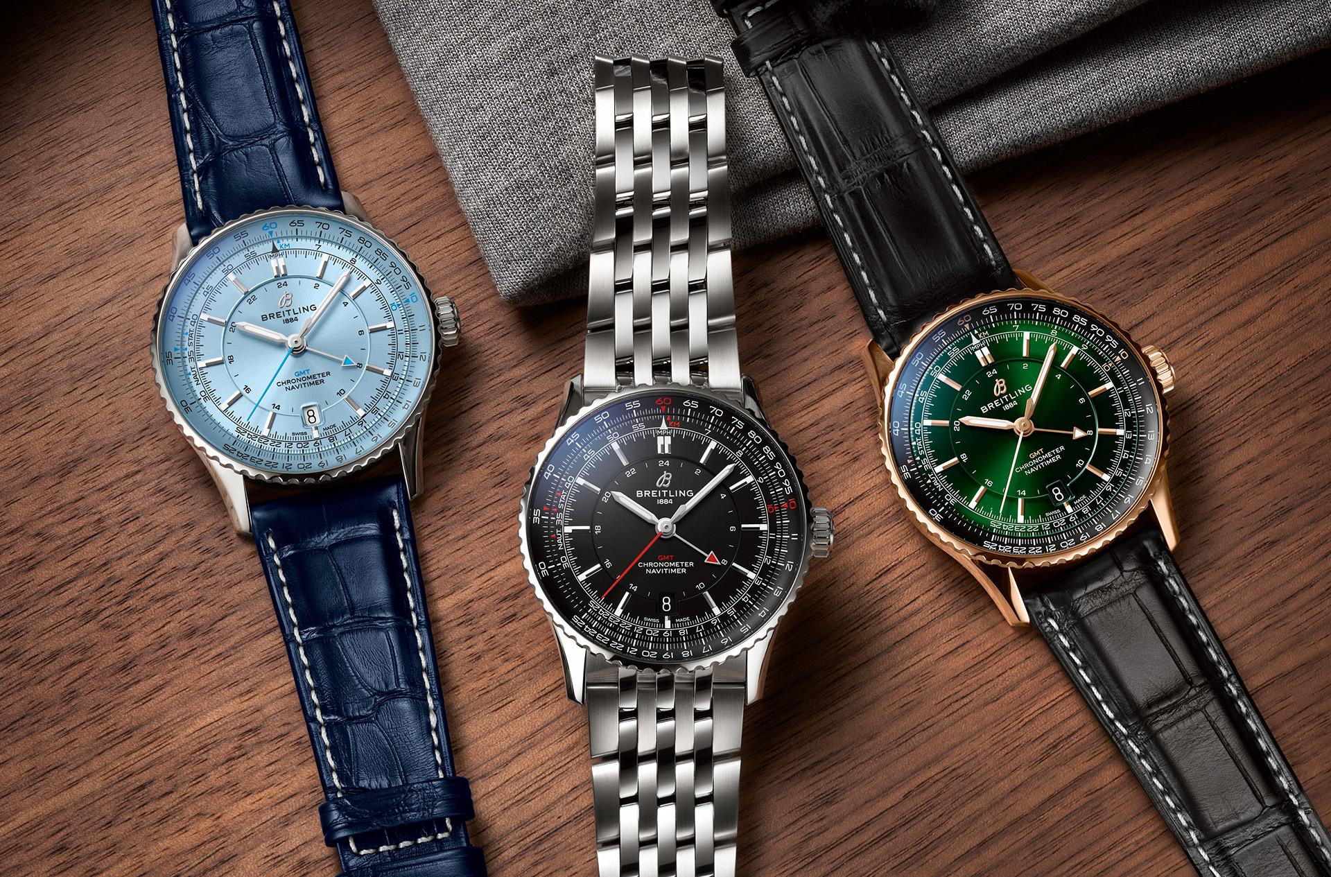 Breitling Navitimer GMT, Automatic and Cosmonaute: 140 years of being the first of the best