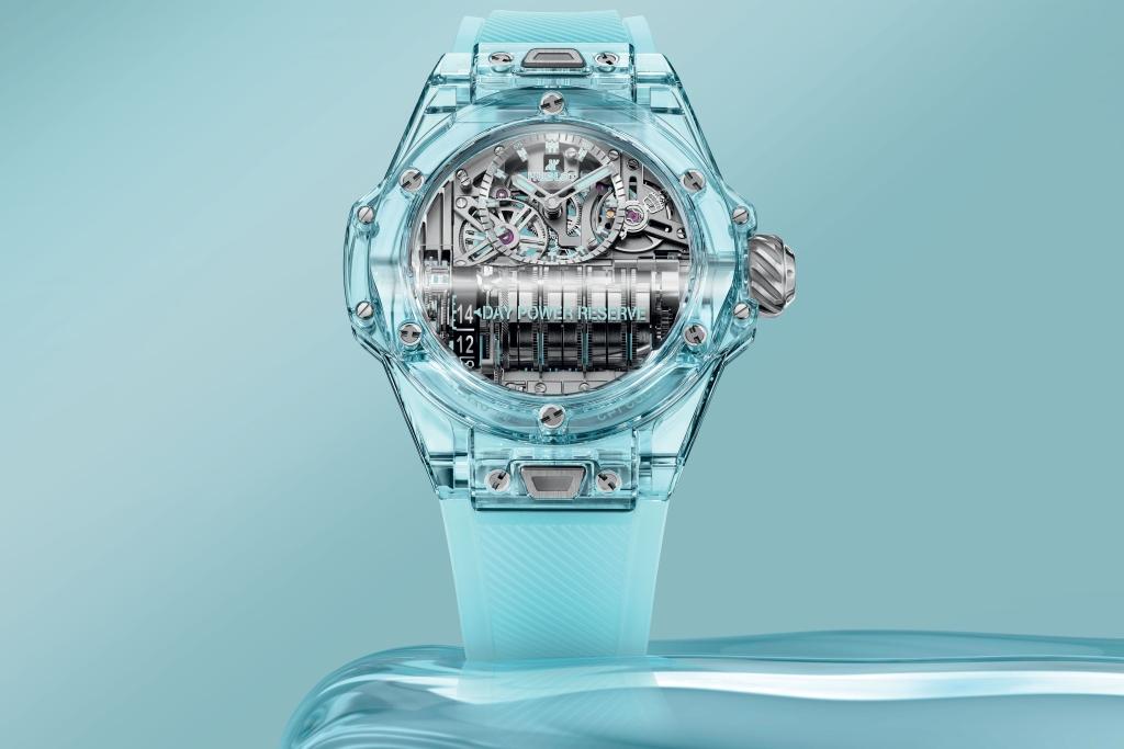 New Model: Hublot Big Bang MP-11 Water Blue Sapphire