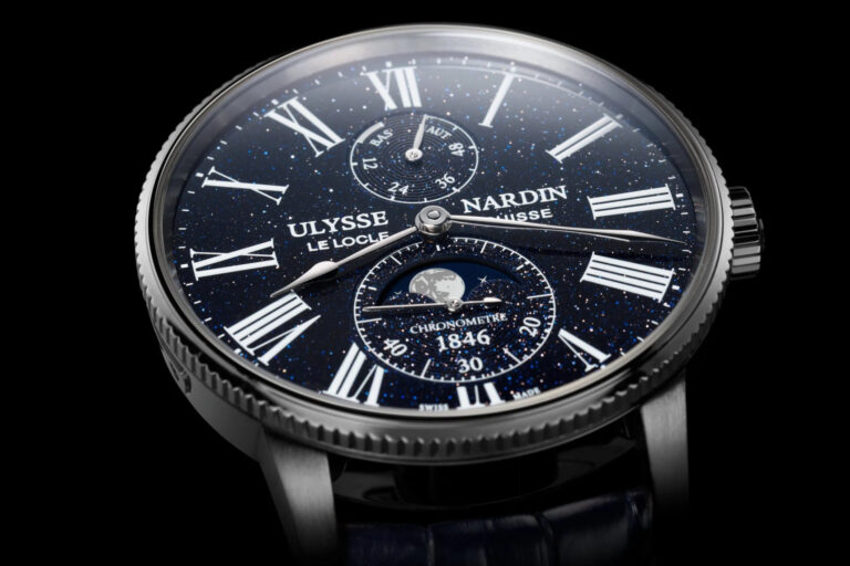 Ulysse Nardin Diver Starry Night and Marine Torpilleur Moonphase Aventurine