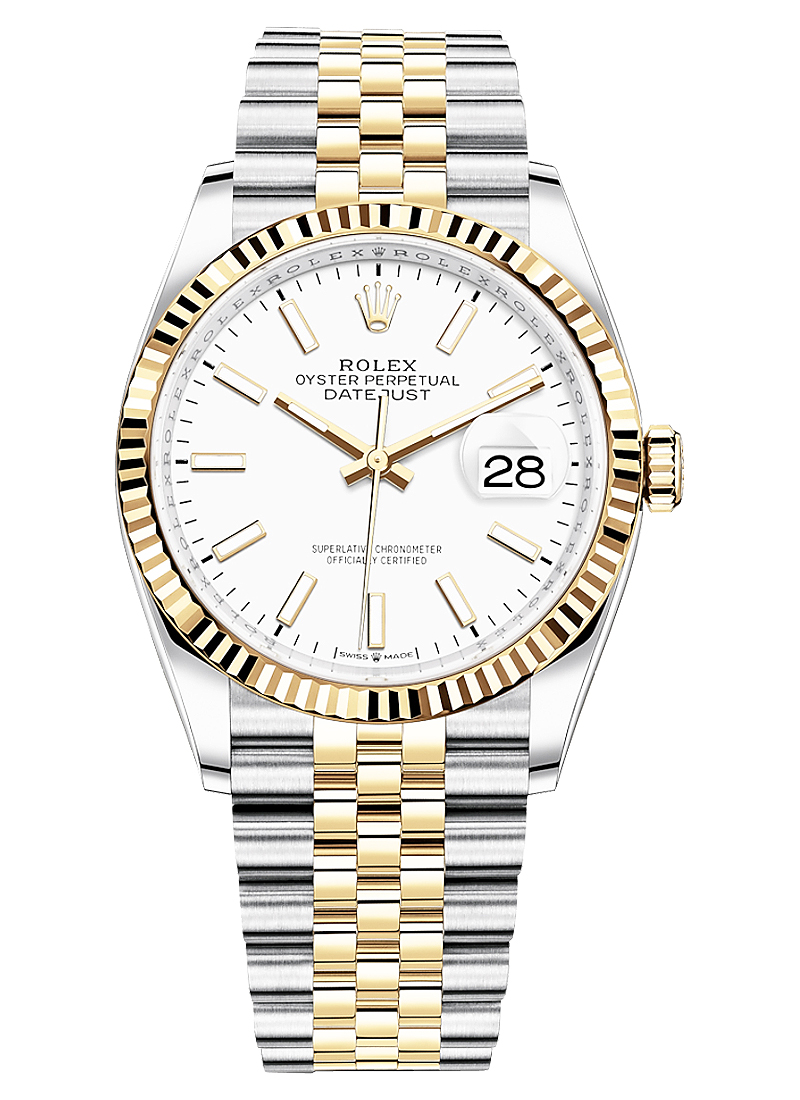 Rolex Datejust 36mm Steel and Yellow Gold