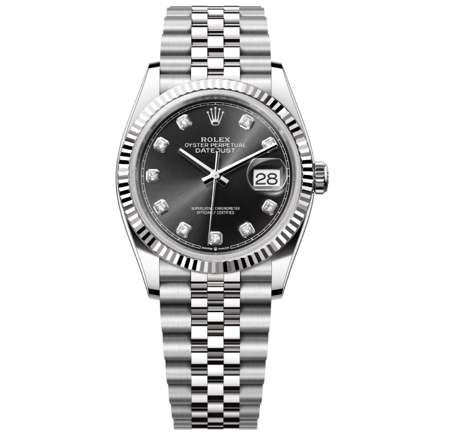 Rolex Datejust 36mm Steel and White Gold