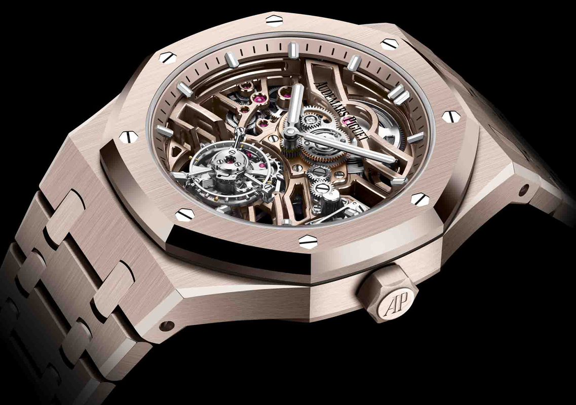 Audemars-Piguet-Royal-Oak-Selfwinding-Flying-Tourbillon-Openworked-Sand-Gold-Watch-14