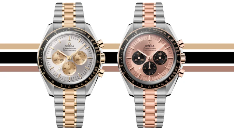 Omega Speedmaster Moonwatches — Moonshine Gold и Sedna Gold