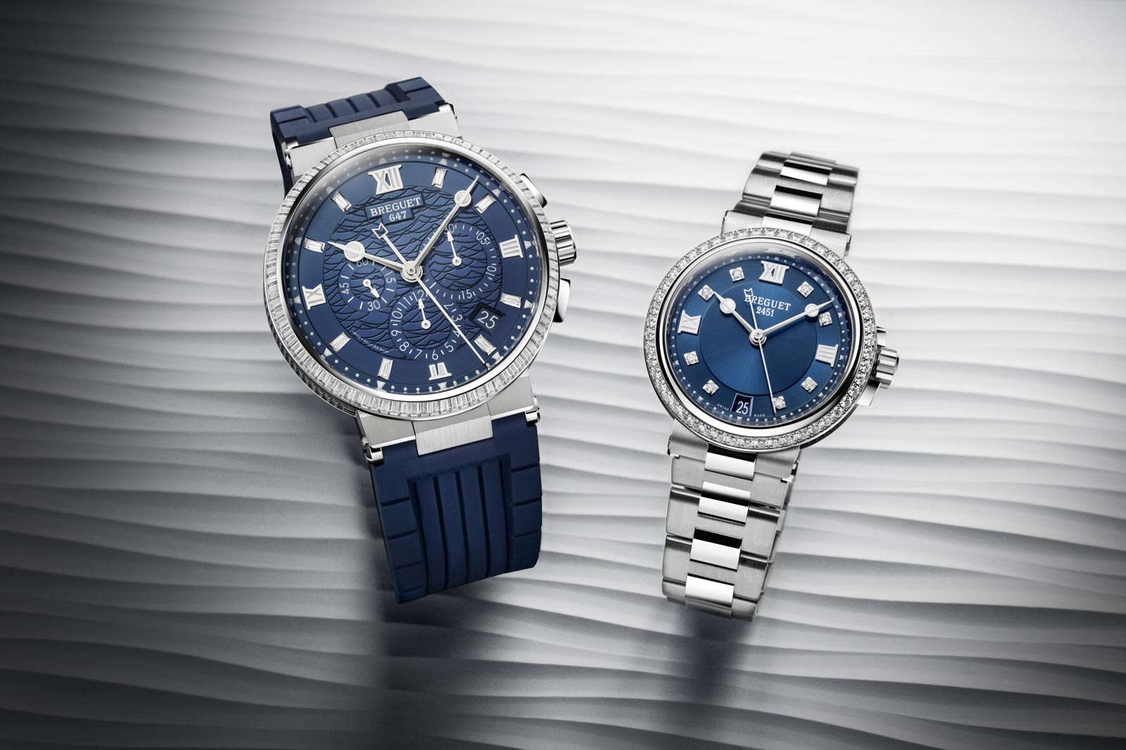 Breguet Marine 9518 and Marine Chronograph 5529