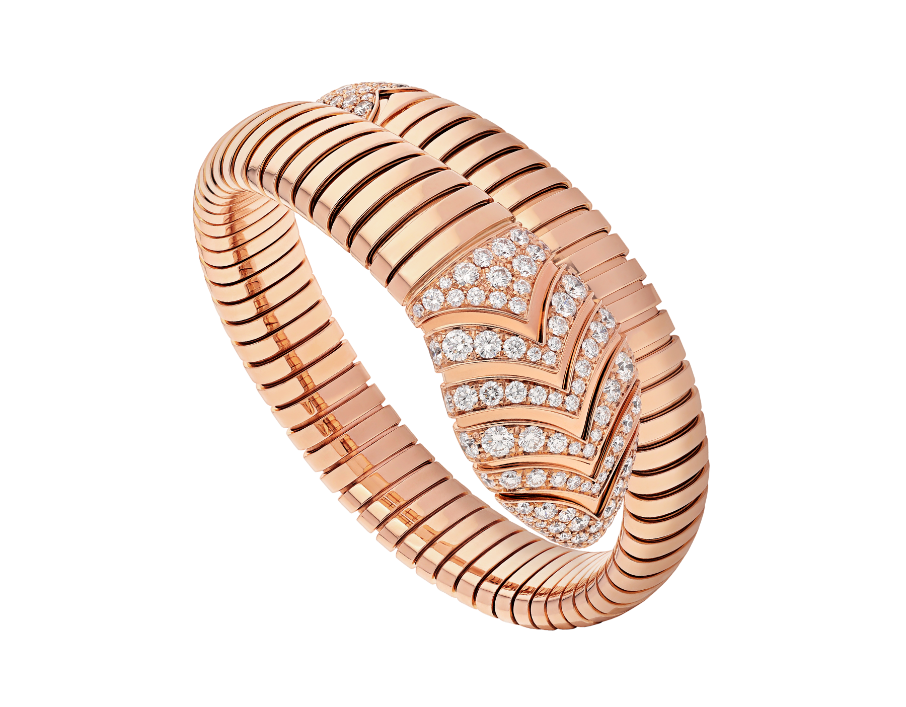 Браслет с бриллиантами Bvlgari Serpenti