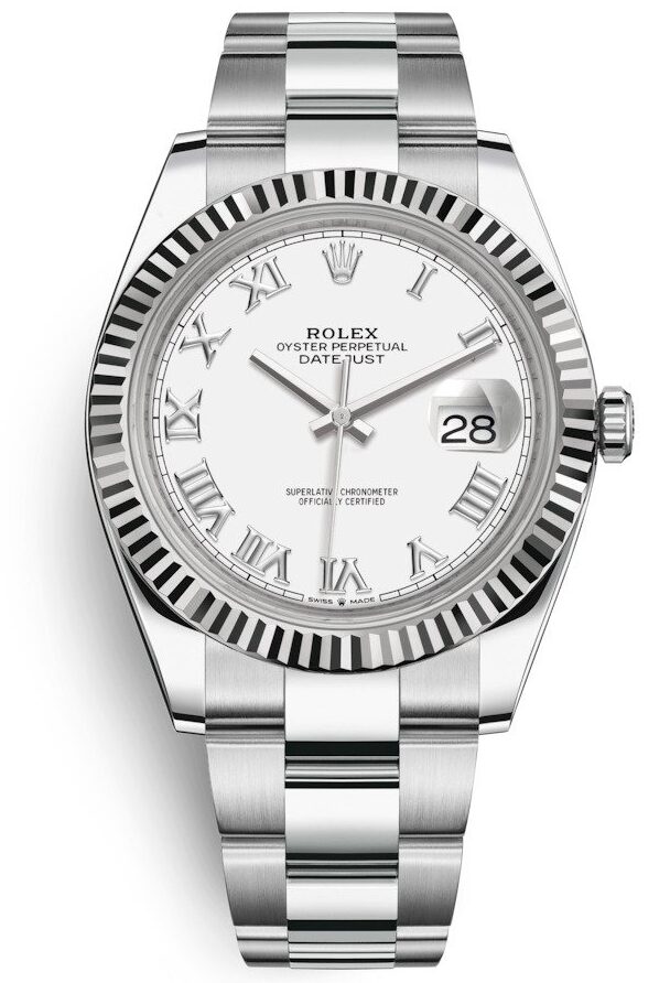 Rolex Datejust 41mm Steel and White Gold