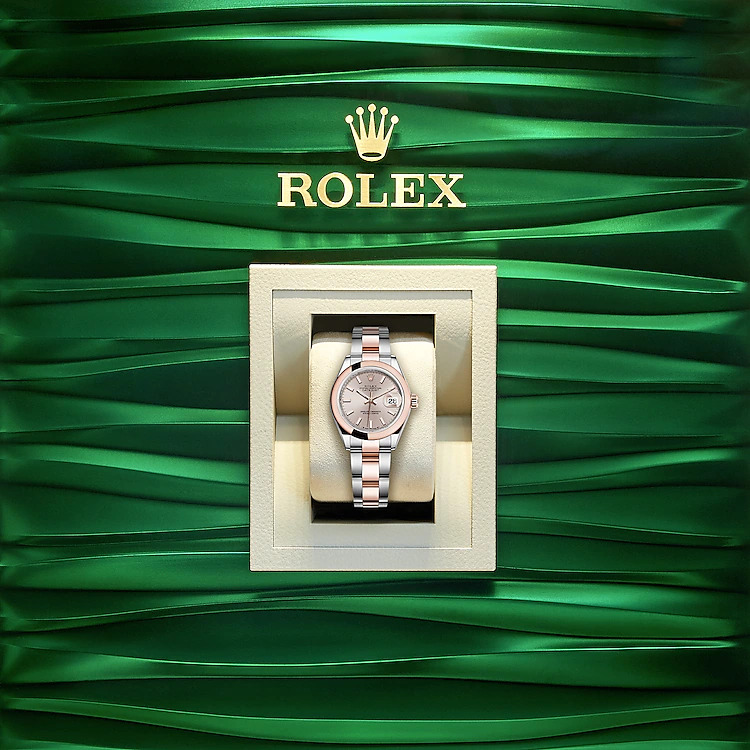 Rolex Datejust 28 mm Steel and Everose Gold