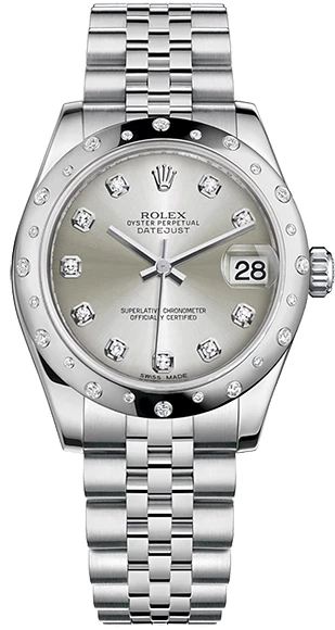 Rolex Datejust 31mm Steel and White Gold