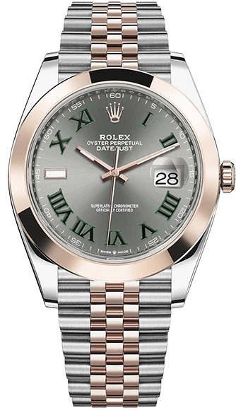 Rolex Datejust 41mm Steel and Everose Gold