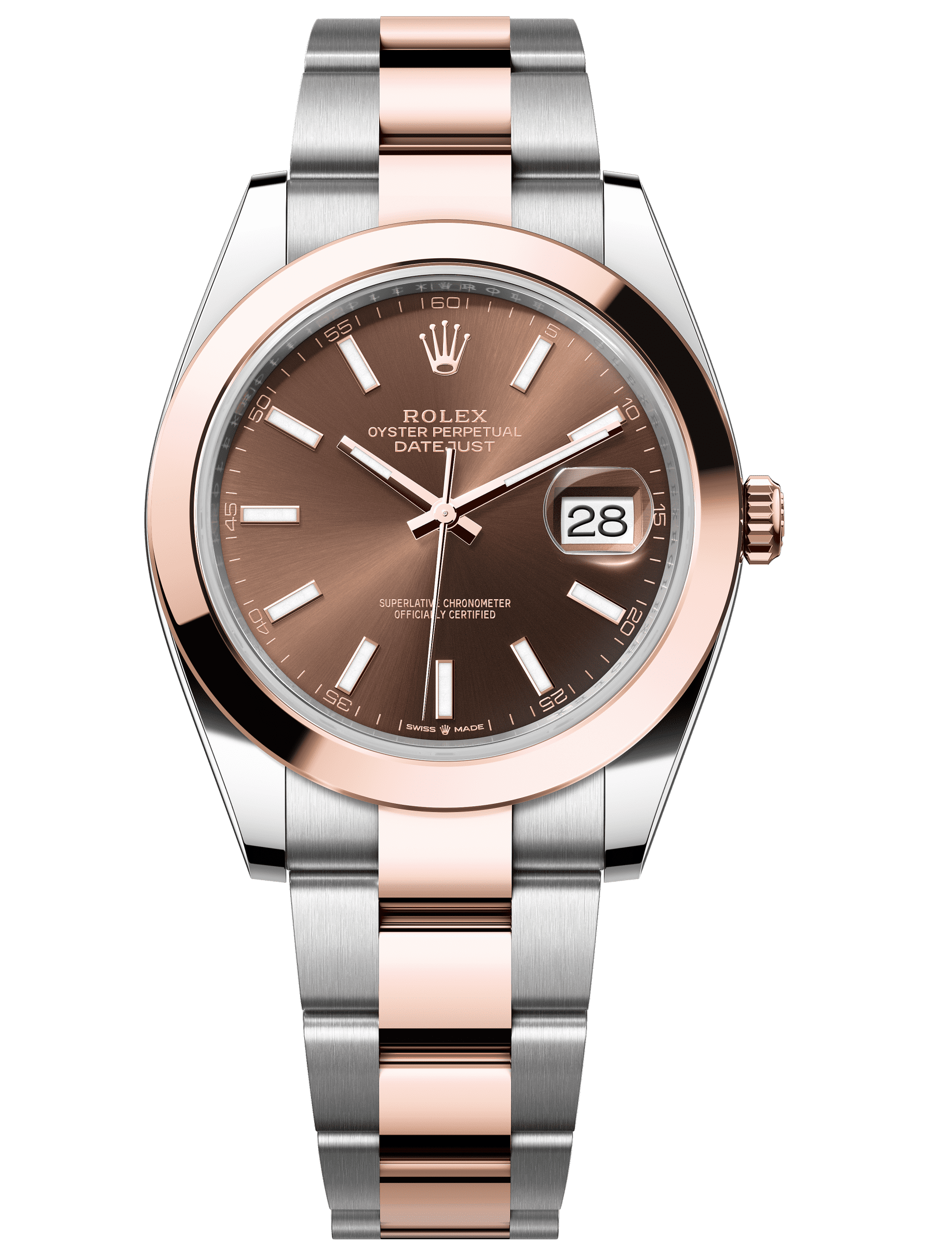 Rolex Datejust 41mm Steel and Everose Gold