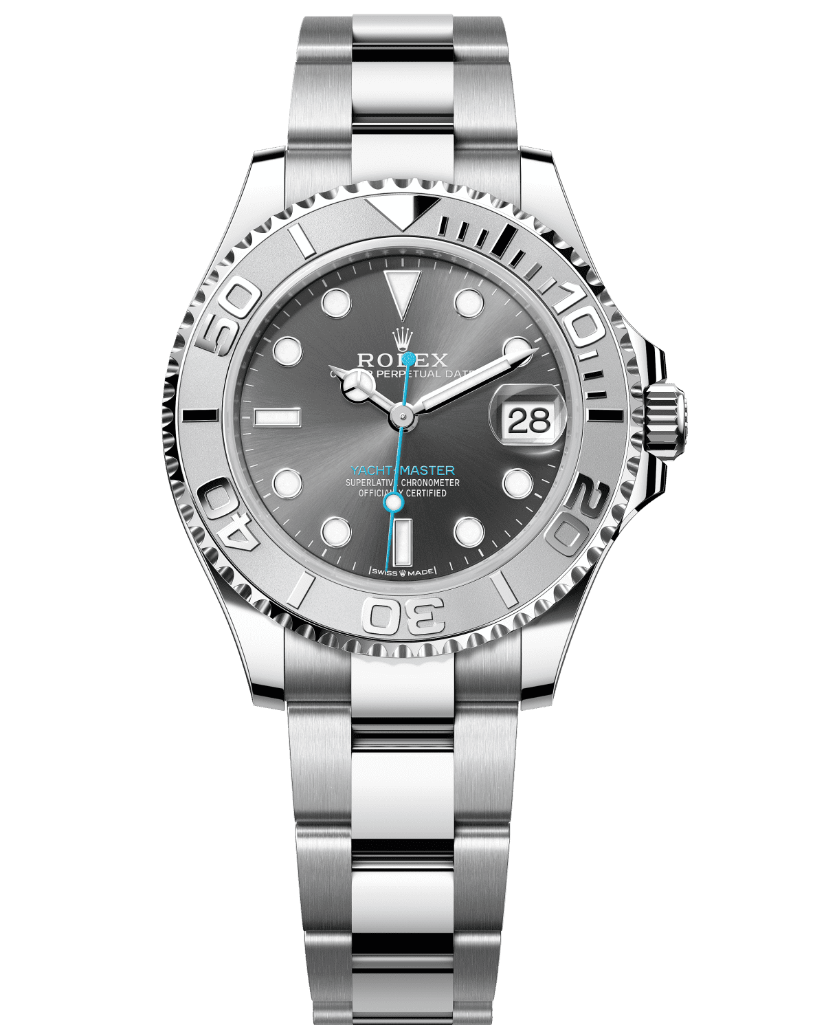 Rolex Yacht-Master 37mm Steel and Platinum