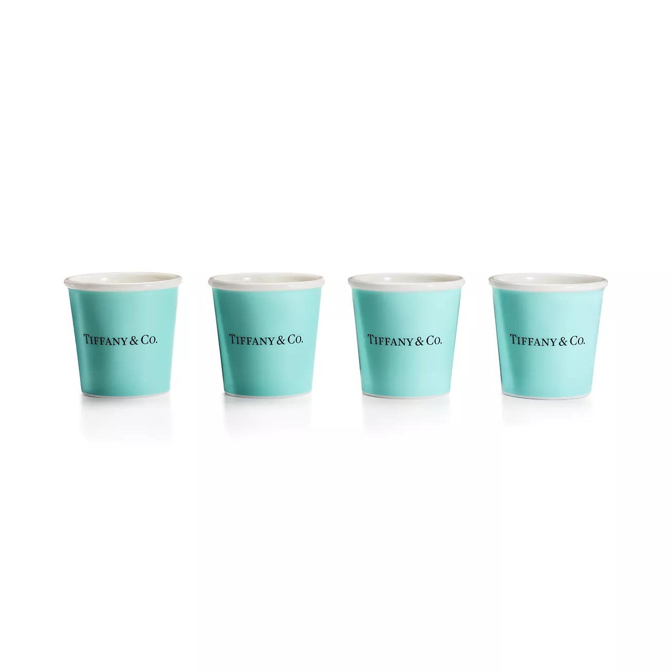 Чашки для эспрессо Tiffany & Co. in Bone China, Set of Four