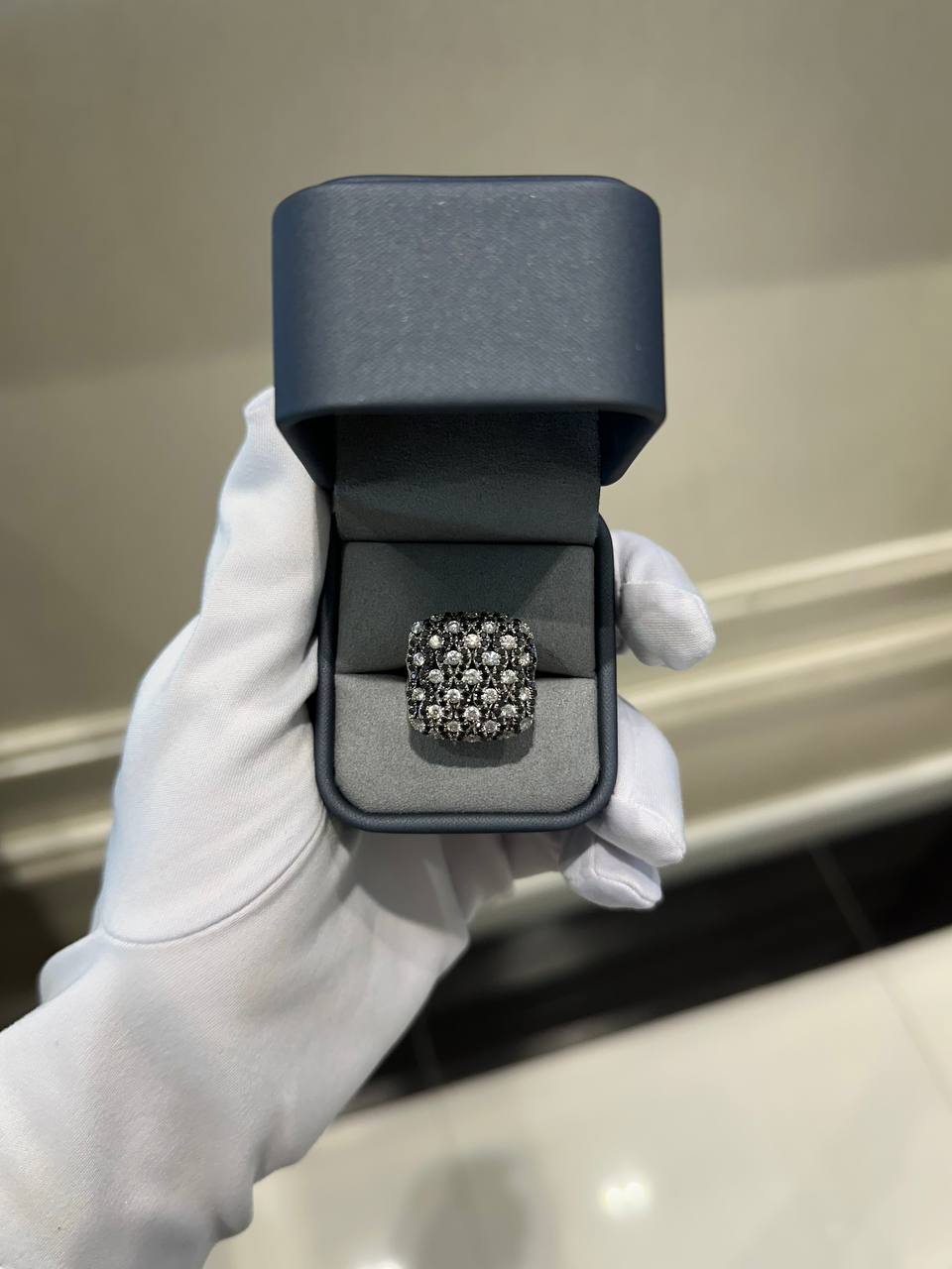 Кольцо с бриллиантами 2,45 ct.