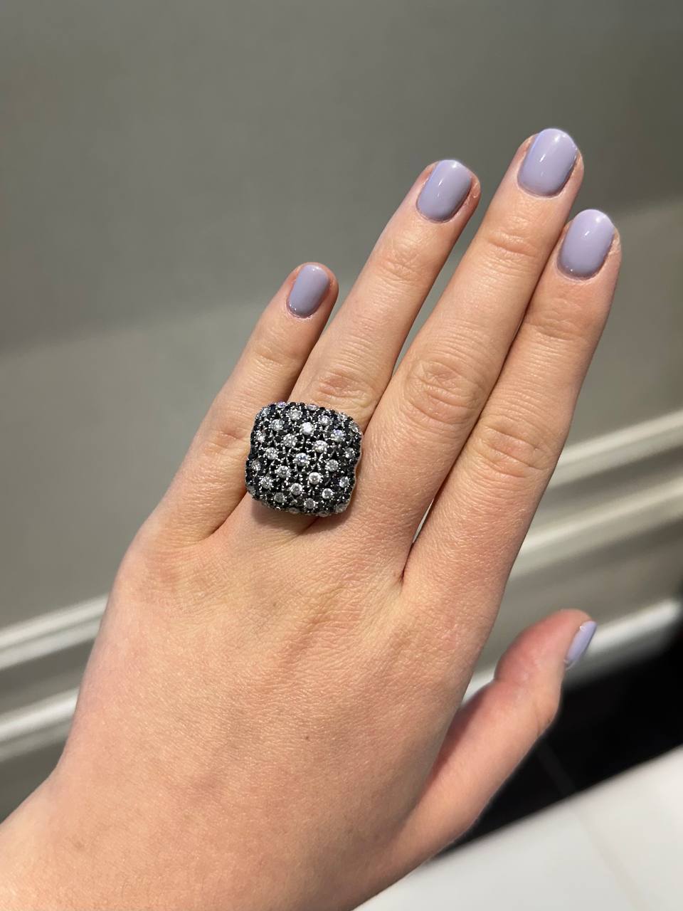 Кольцо с бриллиантами 2,45 ct.