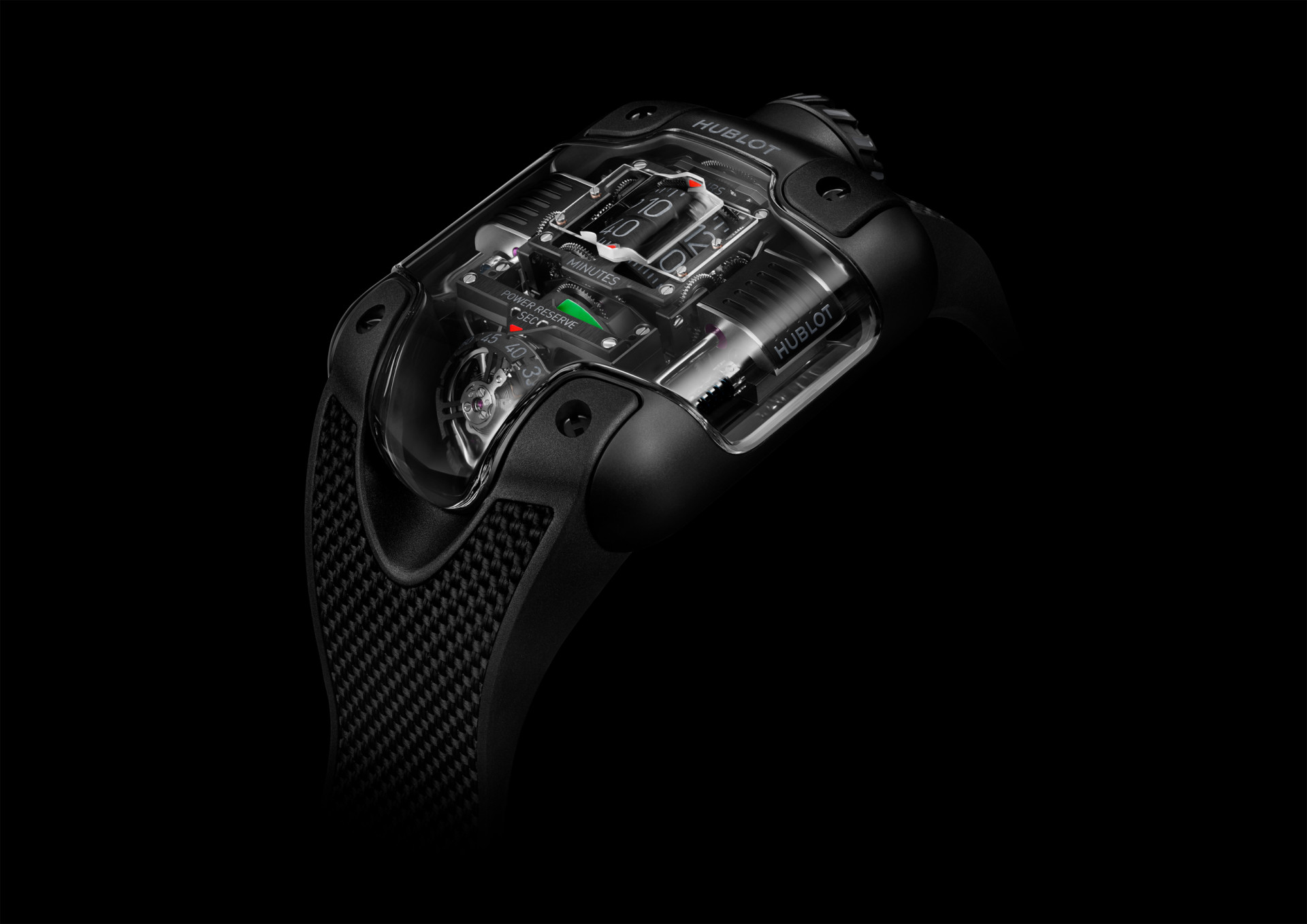 Hublot MP-10 Tourbillon - Необычные часы с двумя линейными роторами