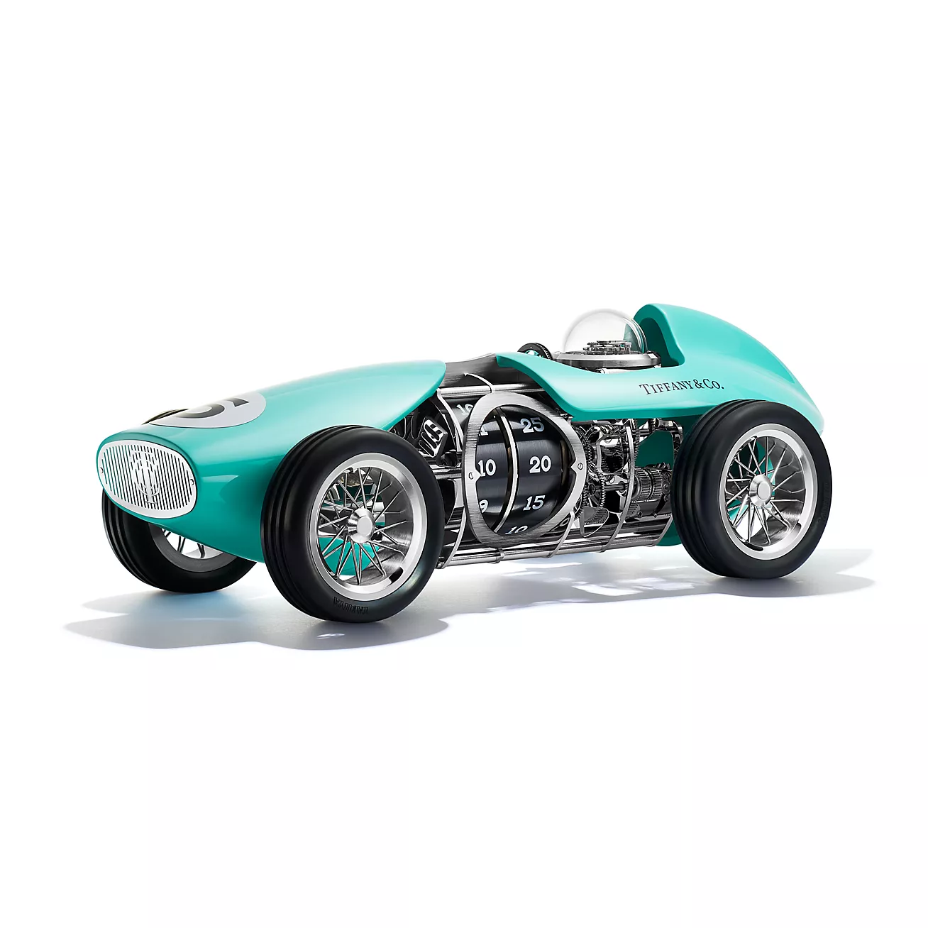 Настольные часы Tiffany & Co. Race Car Clock