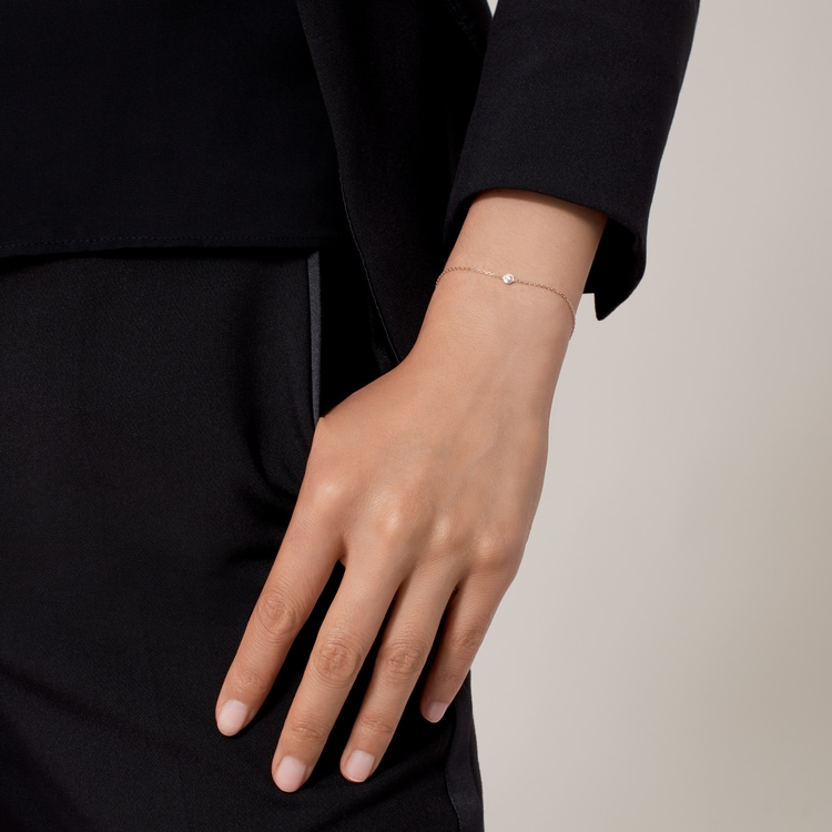 Браслет с бриллиантом Cartier d'Amour Mini Model