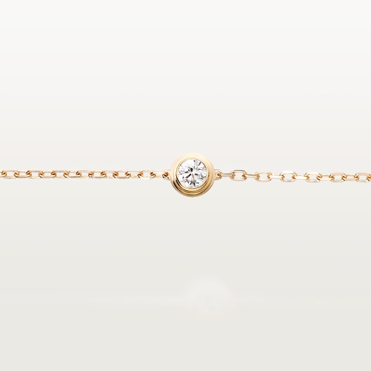 Браслет с бриллиантом Cartier d'Amour Mini Model