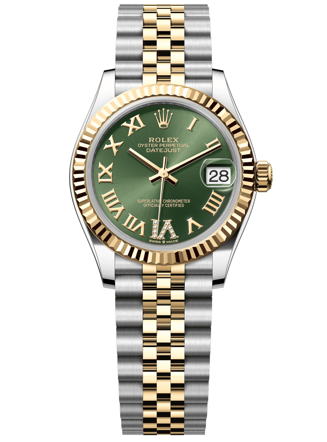 Rolex Datejust 31mm Steel and Yellow Gold