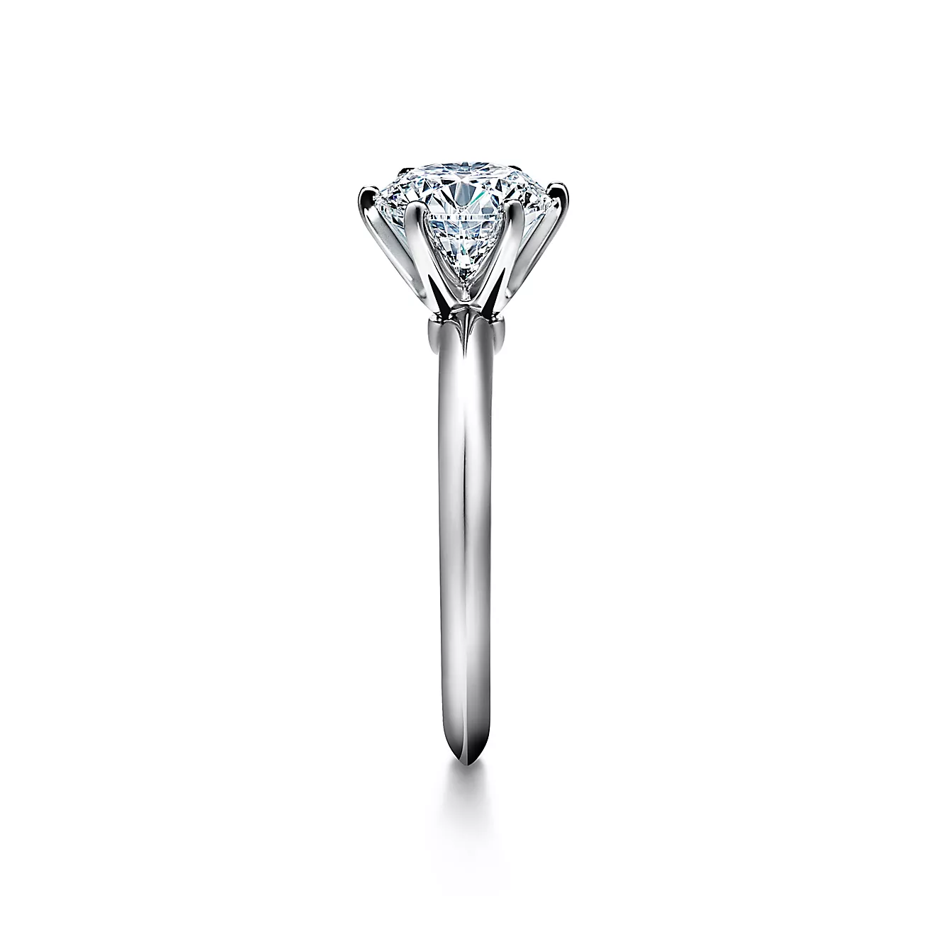 Кольцо с бриллиантом Tiffany & Co 0,28 ct.