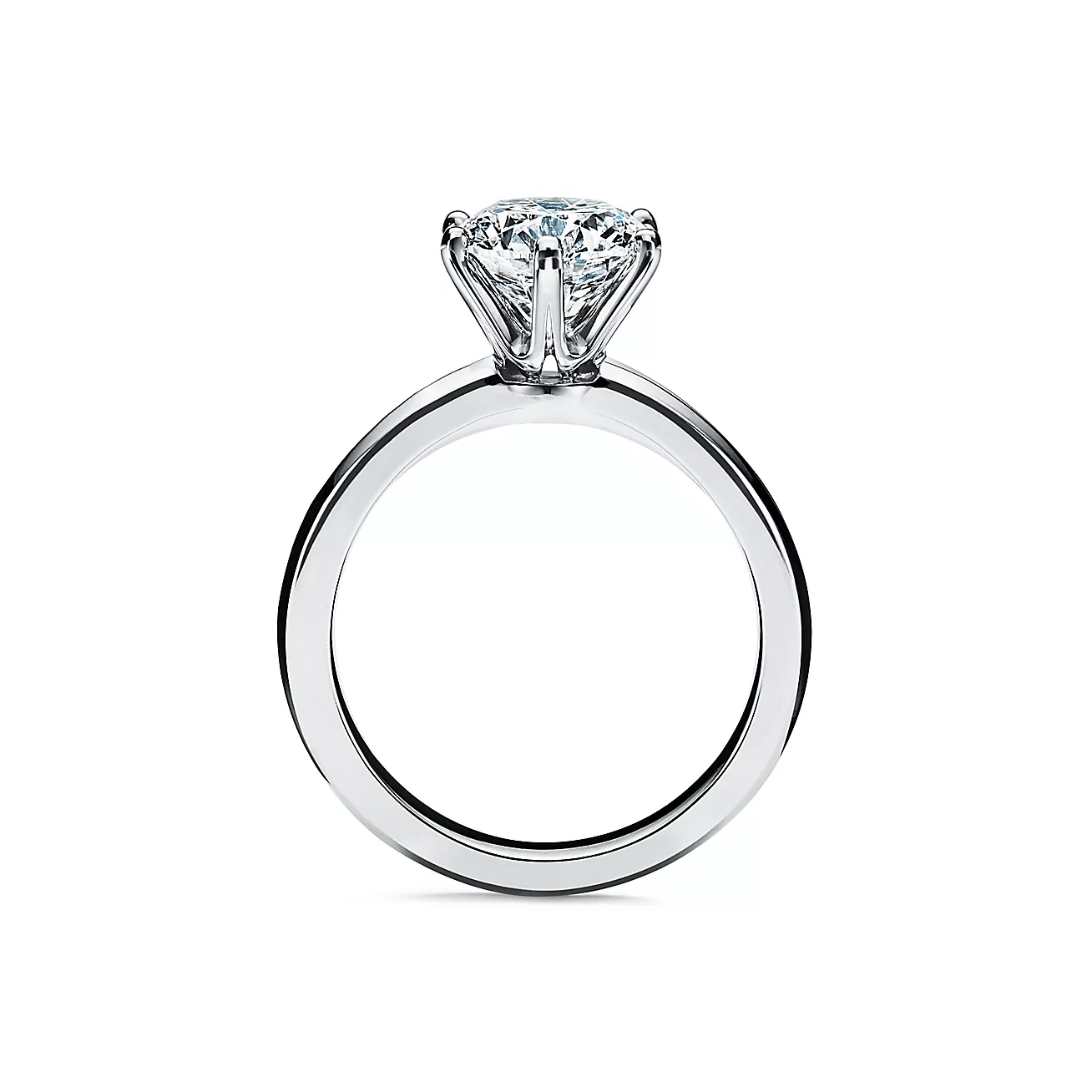 Кольцо с бриллиантом Tiffany & Co 0,28 ct.