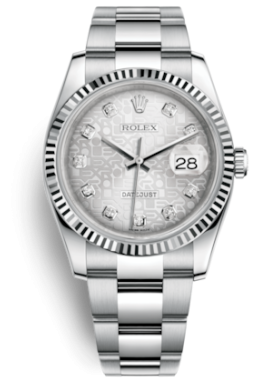 Rolex Datejust 36mm Steel and White Gold