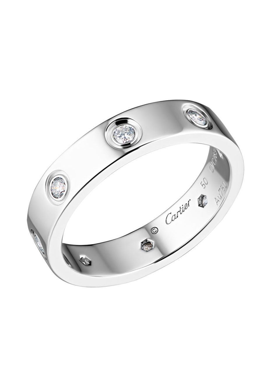 Кольцо с бриллиантами Cartier Love