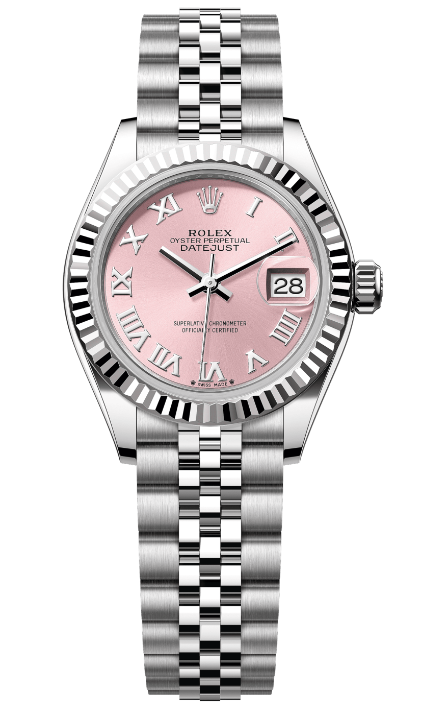 Rolex Datejust 28 mm Steel and White Gold