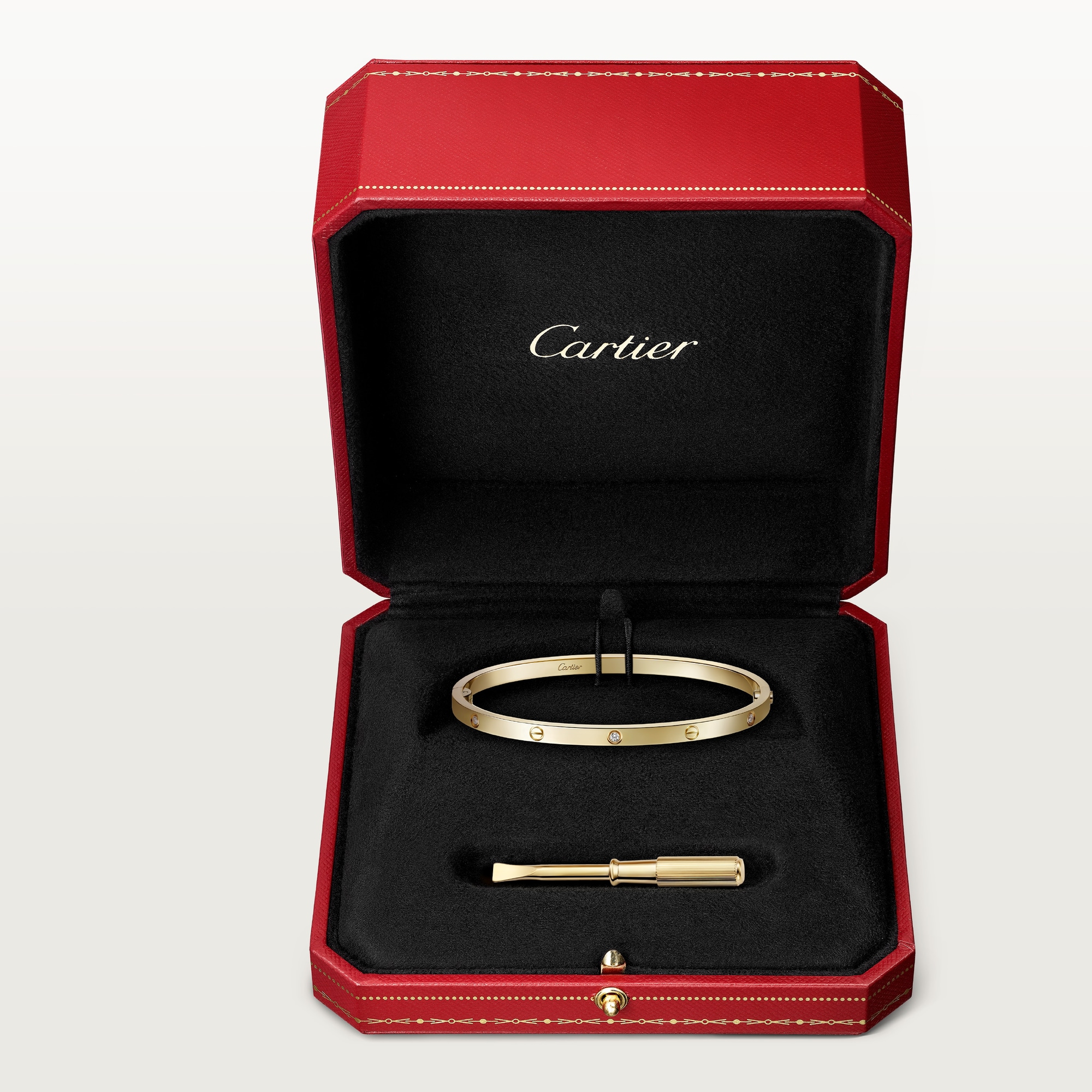 БРАСЛЕТ CARTIER LOVE SMALL MODEL 6 DIAMONDS