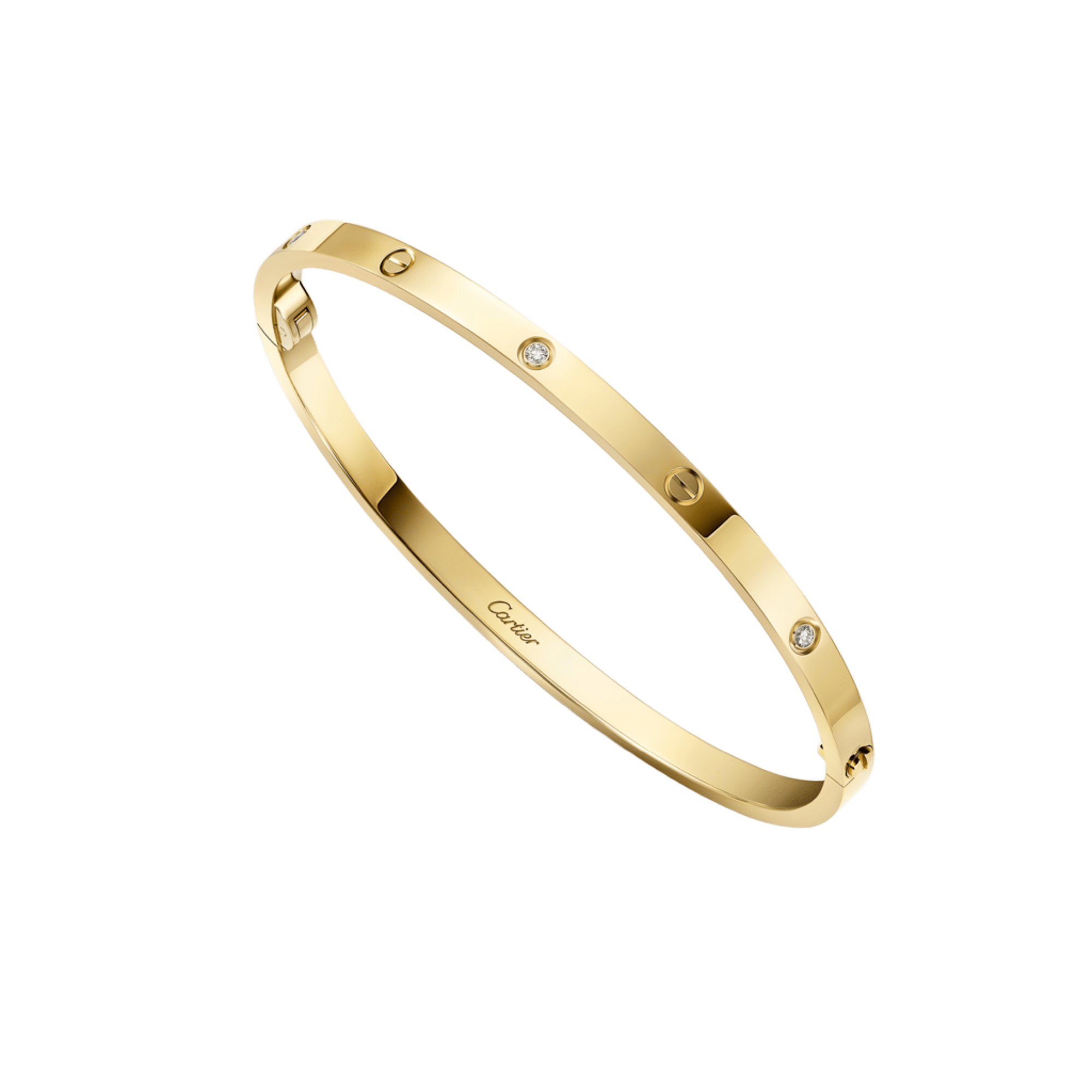 БРАСЛЕТ CARTIER LOVE SMALL MODEL 6 DIAMONDS