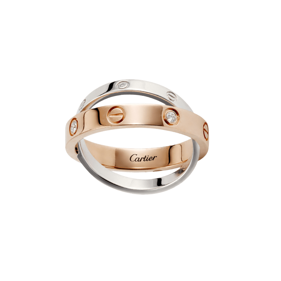 КОЛЬЦО С БРИЛЛИАНТАМИ CARTIER LOVE