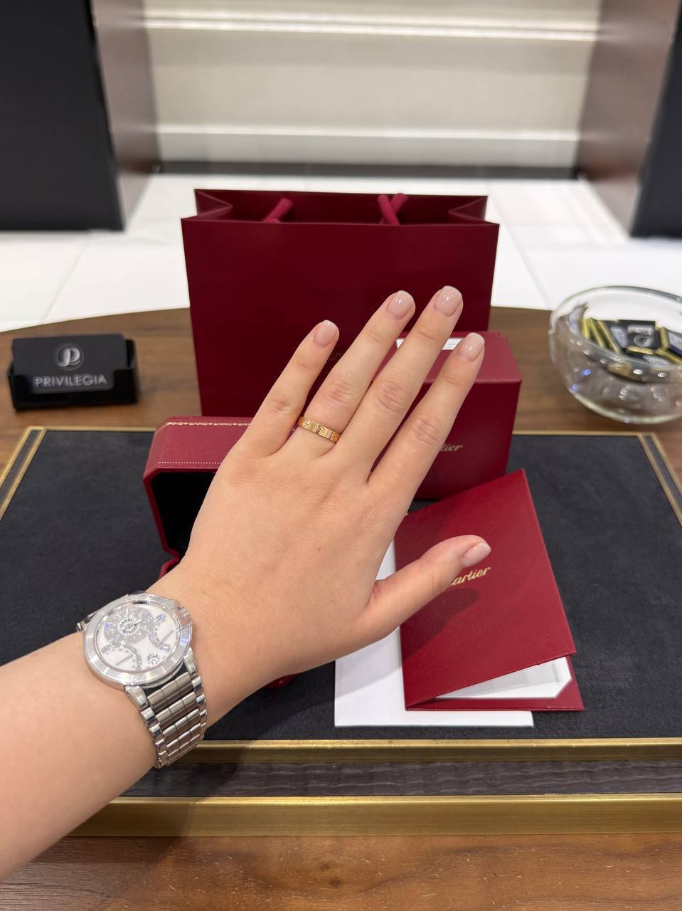 Кольцо Cartier LOVE small model