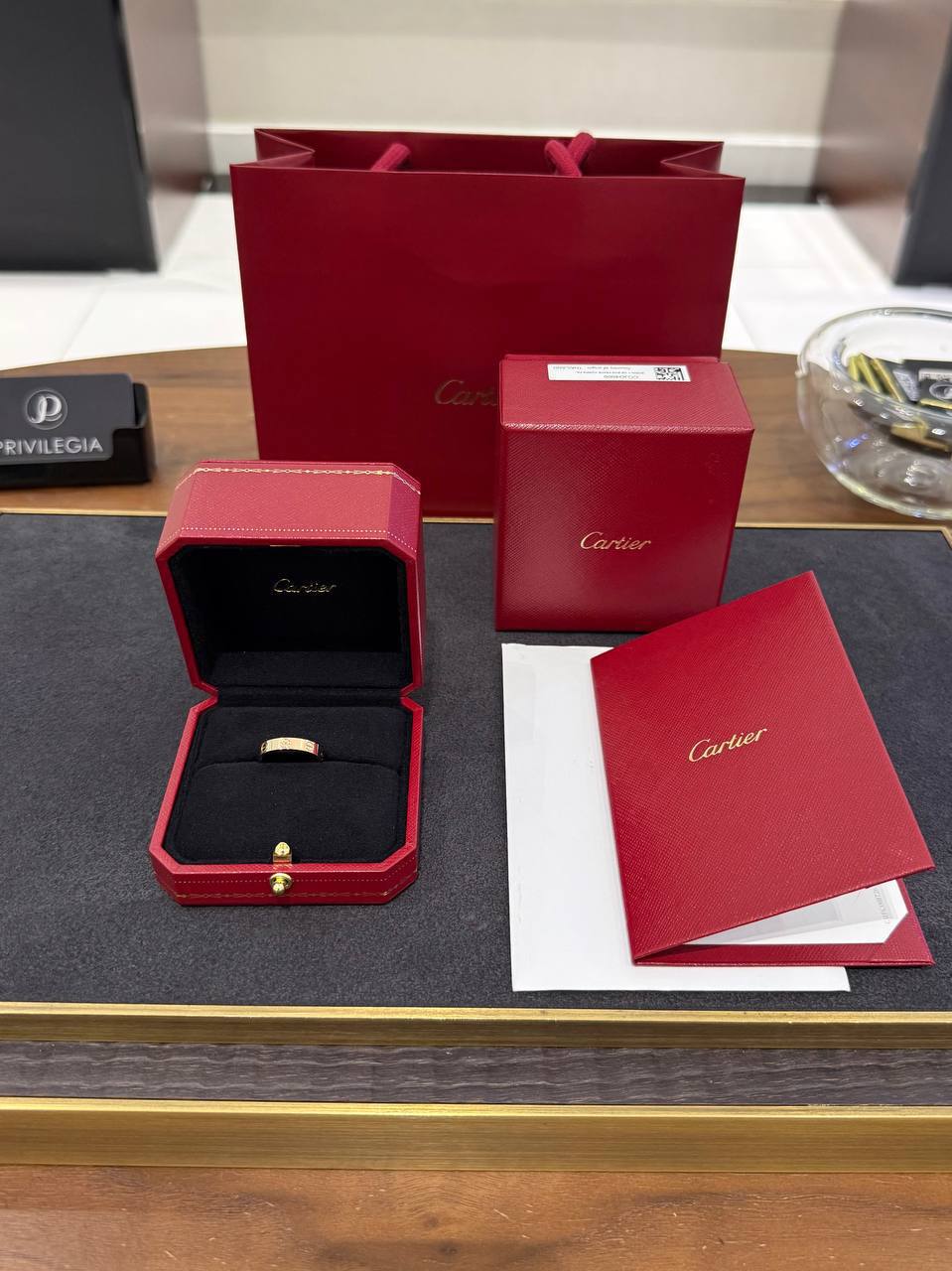 Кольцо Cartier LOVE small model