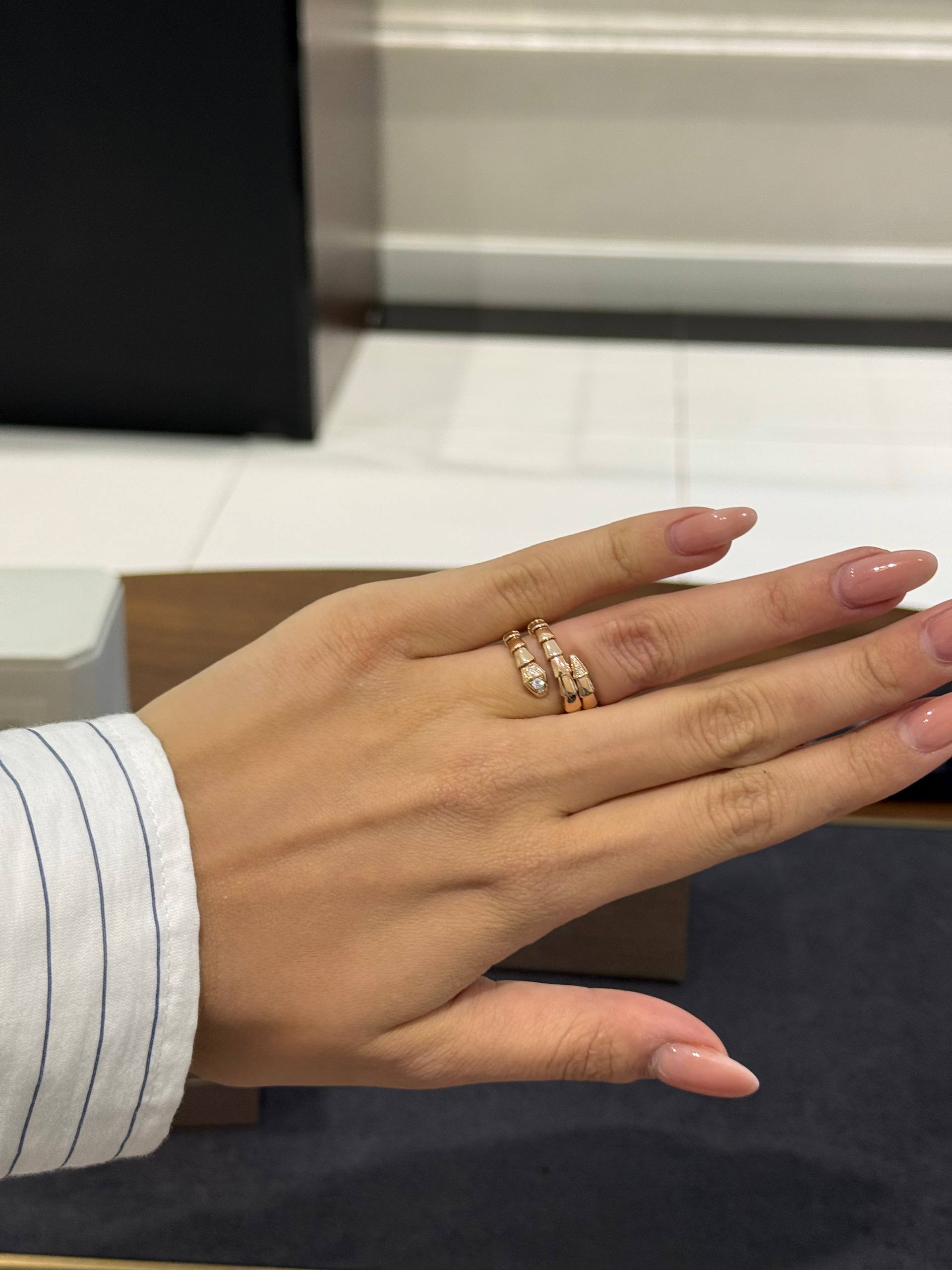 Кольцо Bvlgari Serpenti Viper