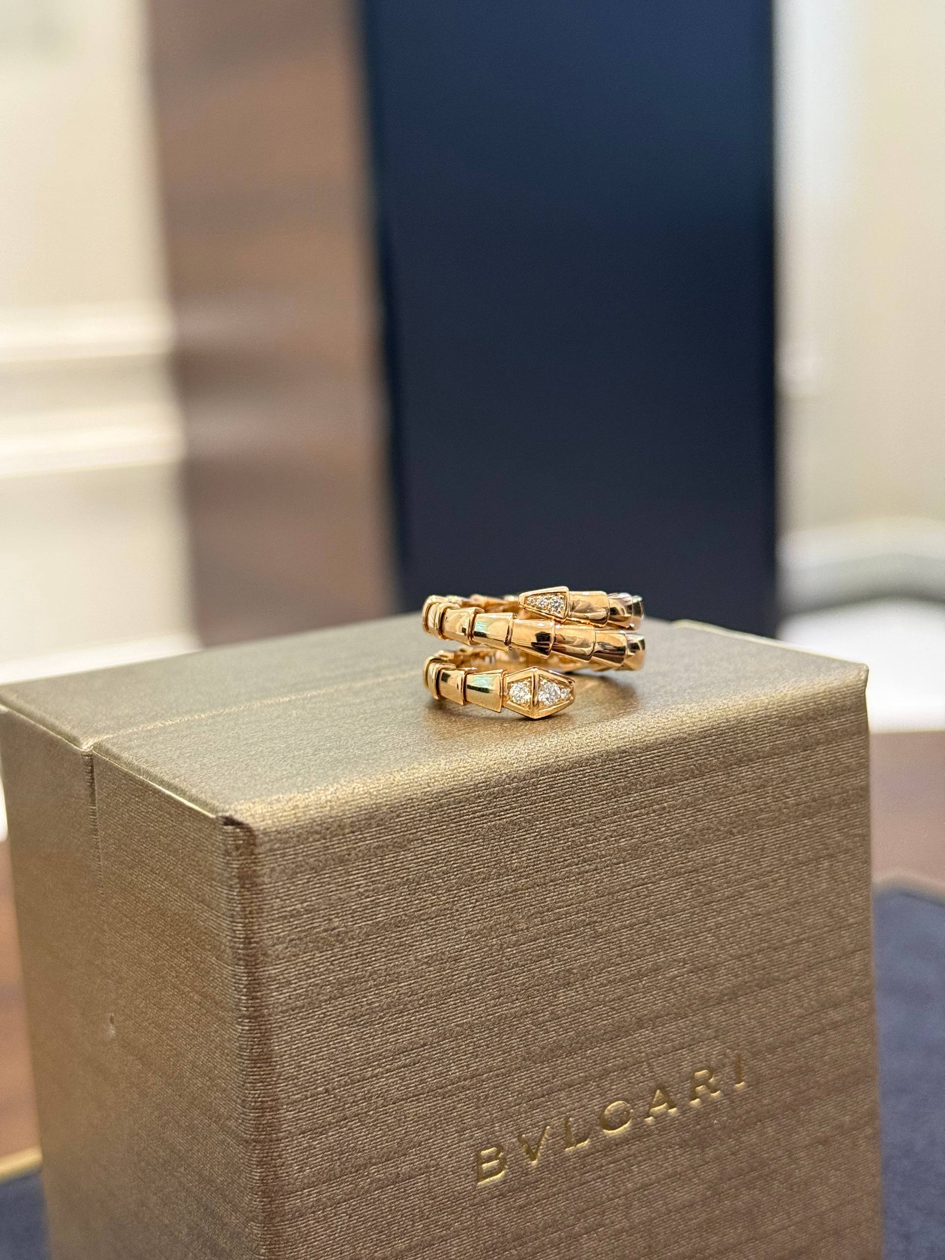 Кольцо Bvlgari Serpenti Viper