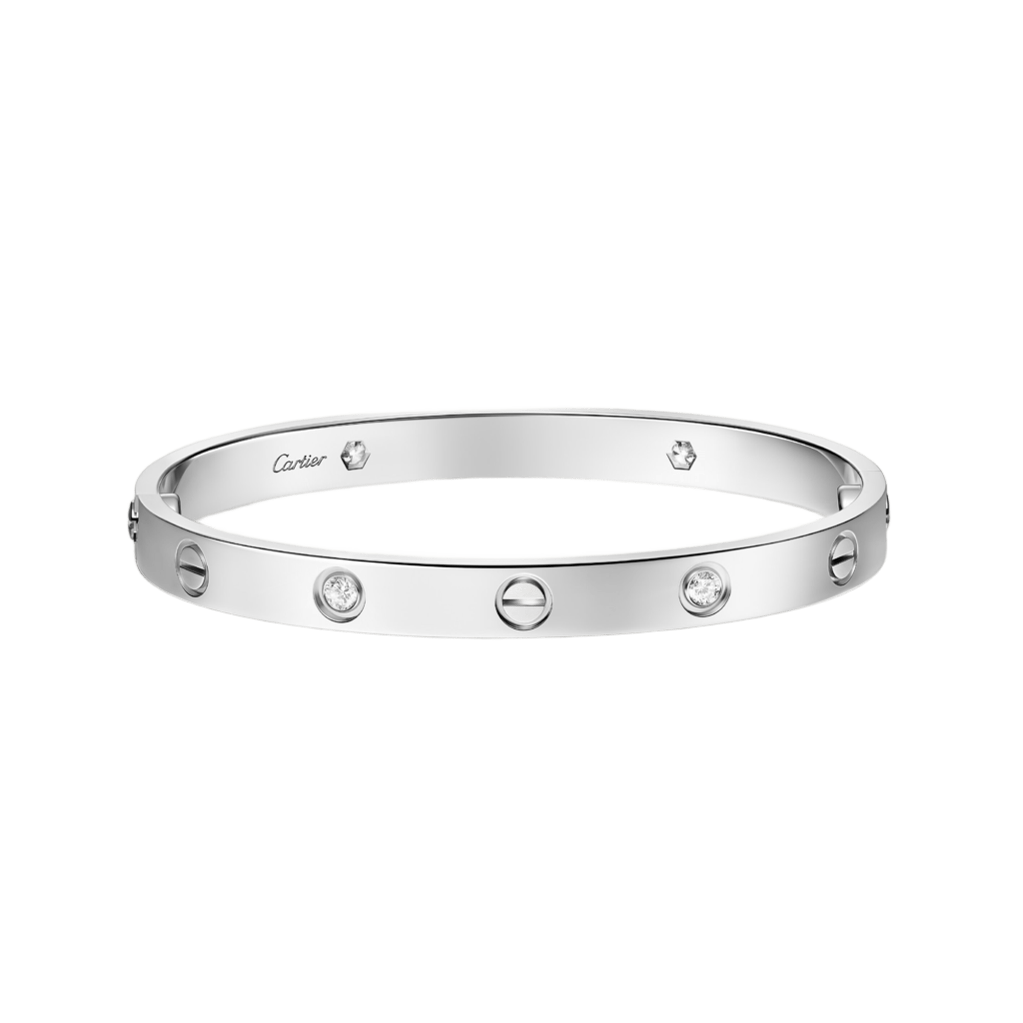 Браслет с 4 бриллиантами Cartier Love