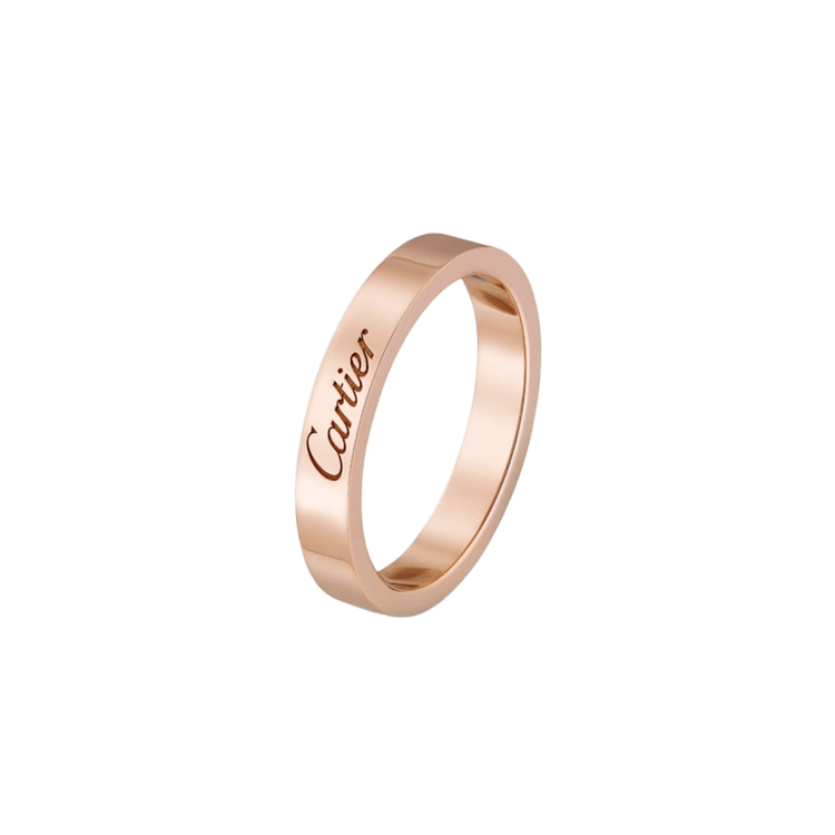 Кольцо DE CARTIER WEDDING BAND, 3 MM WIDTH