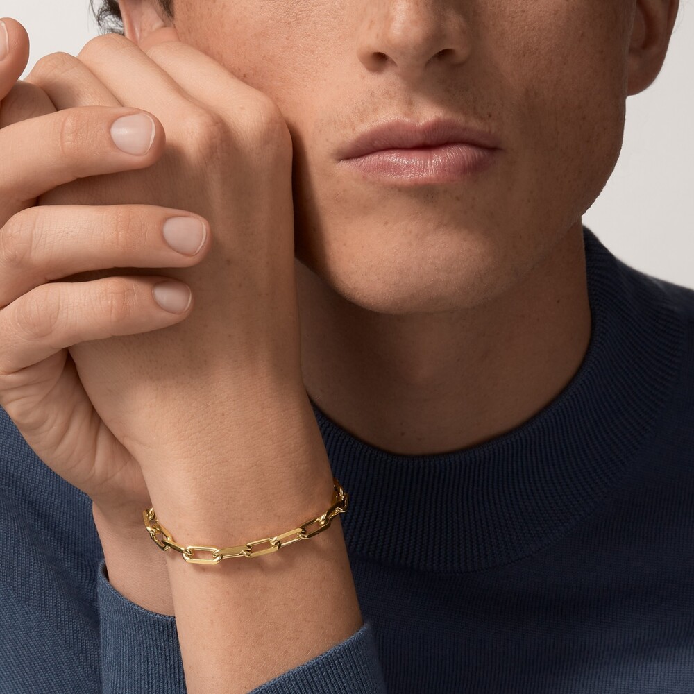 БРАСЛЕТ CARTIER SANTOS DE CARTIER, CHAIN, SMALL MODEL