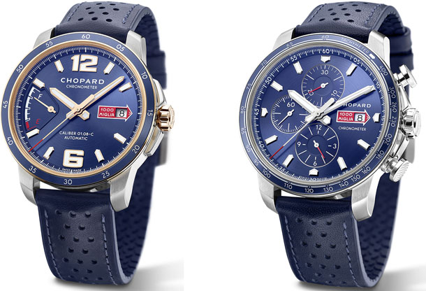 Chopard Mille Miglia GTS Azzurro Power Control и Mille Miglia GTS Azzurro Chrono