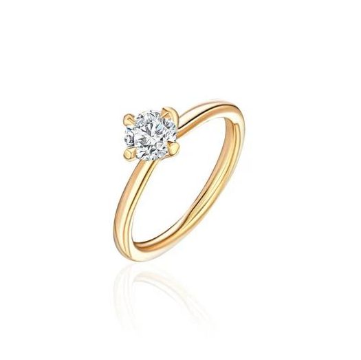 Кольцо с бриллиантом 0,26ct