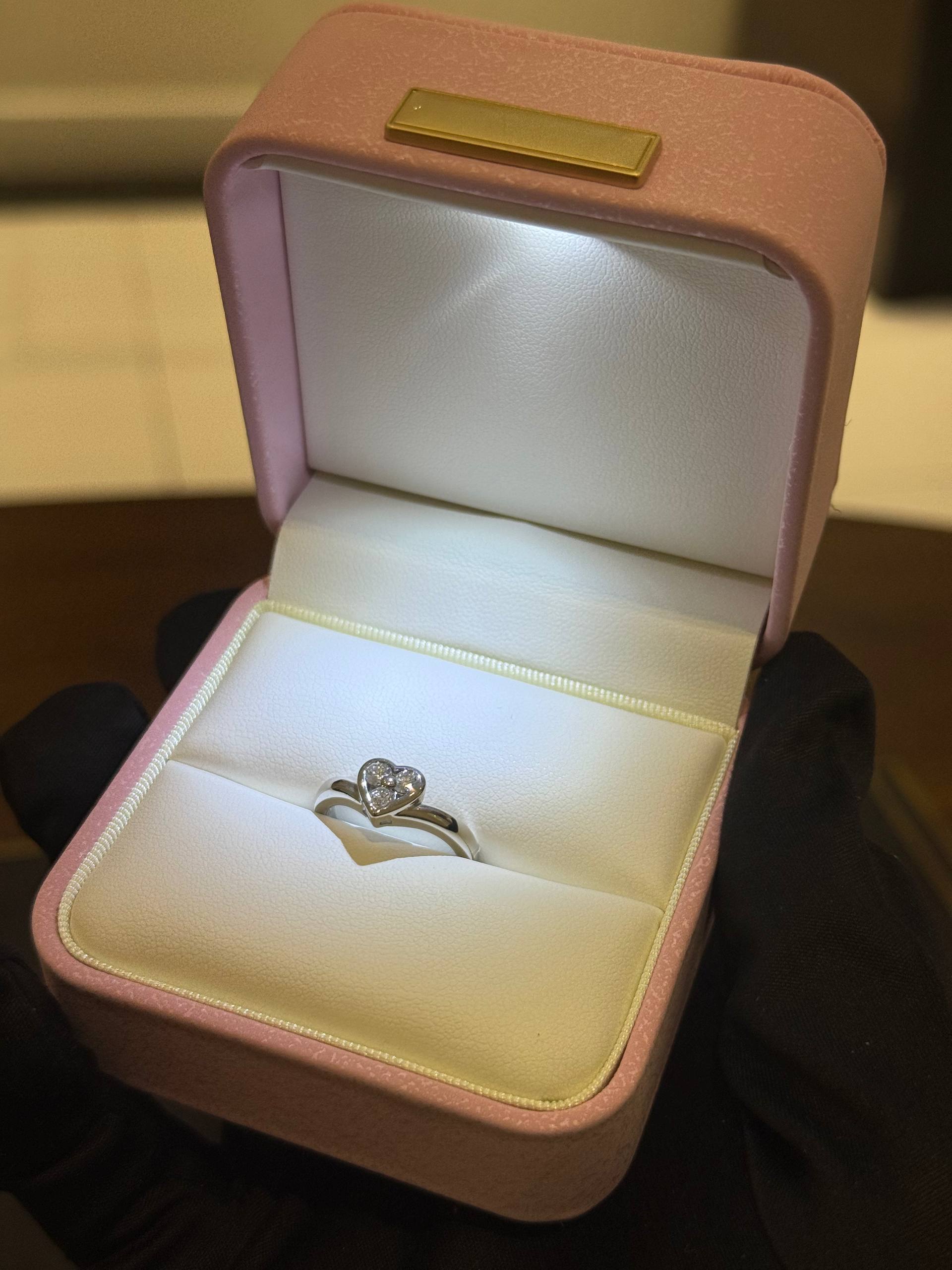 Кольцо с бриллиантами