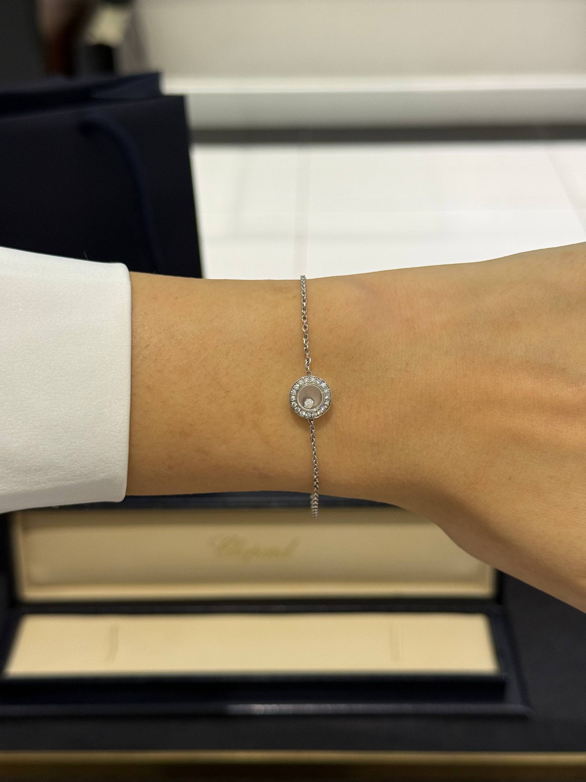 БРАСЛЕТ CHOPARD HAPPY DIAMONDS ICONS