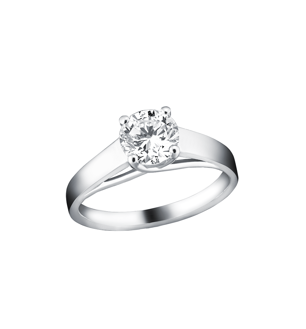 КОЛЬЦО С БРИЛЛИАНТОМ 1,01 CT