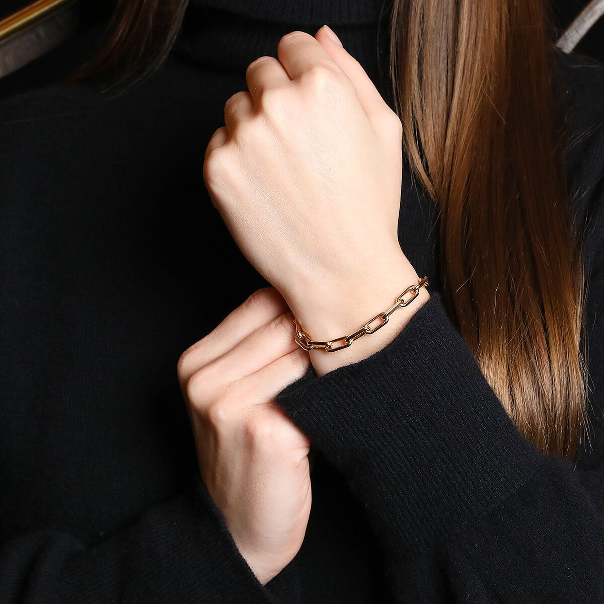 БРАСЛЕТ CARTIER SANTOS DE CARTIER, CHAIN, SMALL MODEL