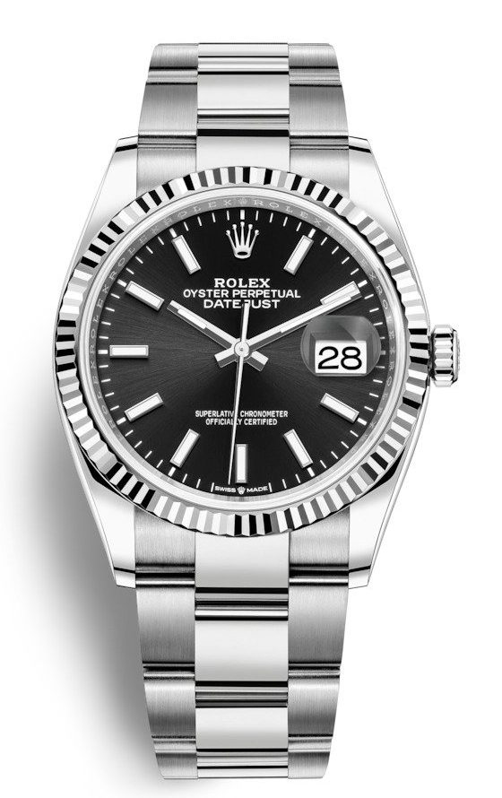 Rolex Datejust 36mm Steel and White Gold